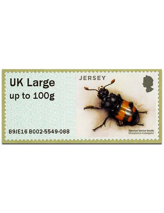 n° 43 - Timbre JERSEY Timbres de distributeurs