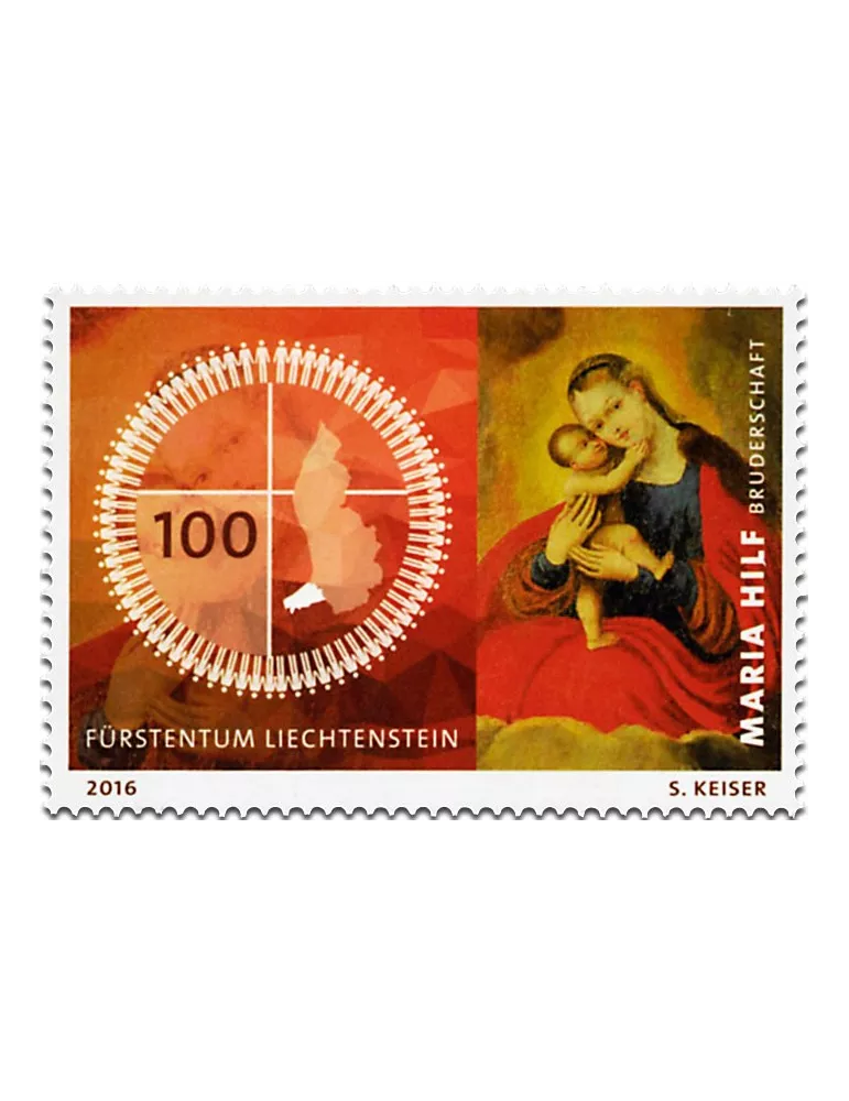 n° 1760 - Timbre LIECHTENSTEIN Poste
