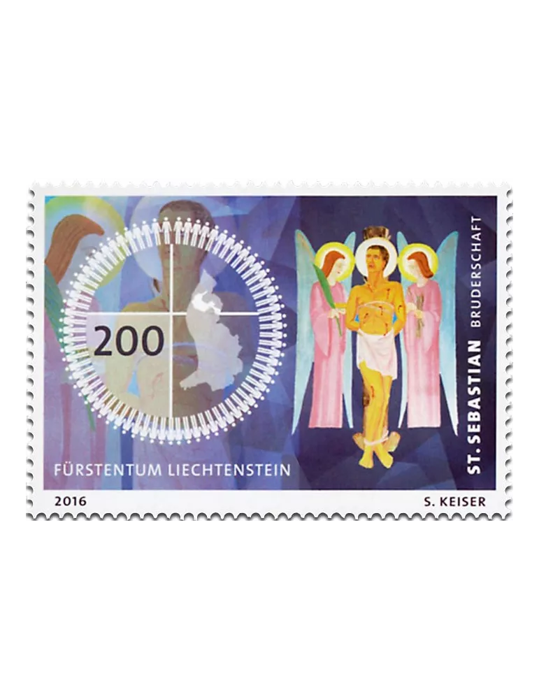 n° 1760 - Timbre LIECHTENSTEIN Poste