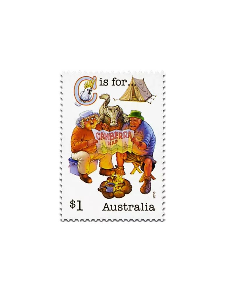 n° 4356/4360 - Timbre AUSTRALIE Poste