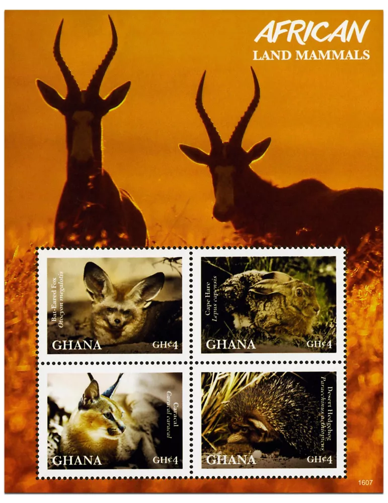 n° 3718 - Timbre GHANA Poste