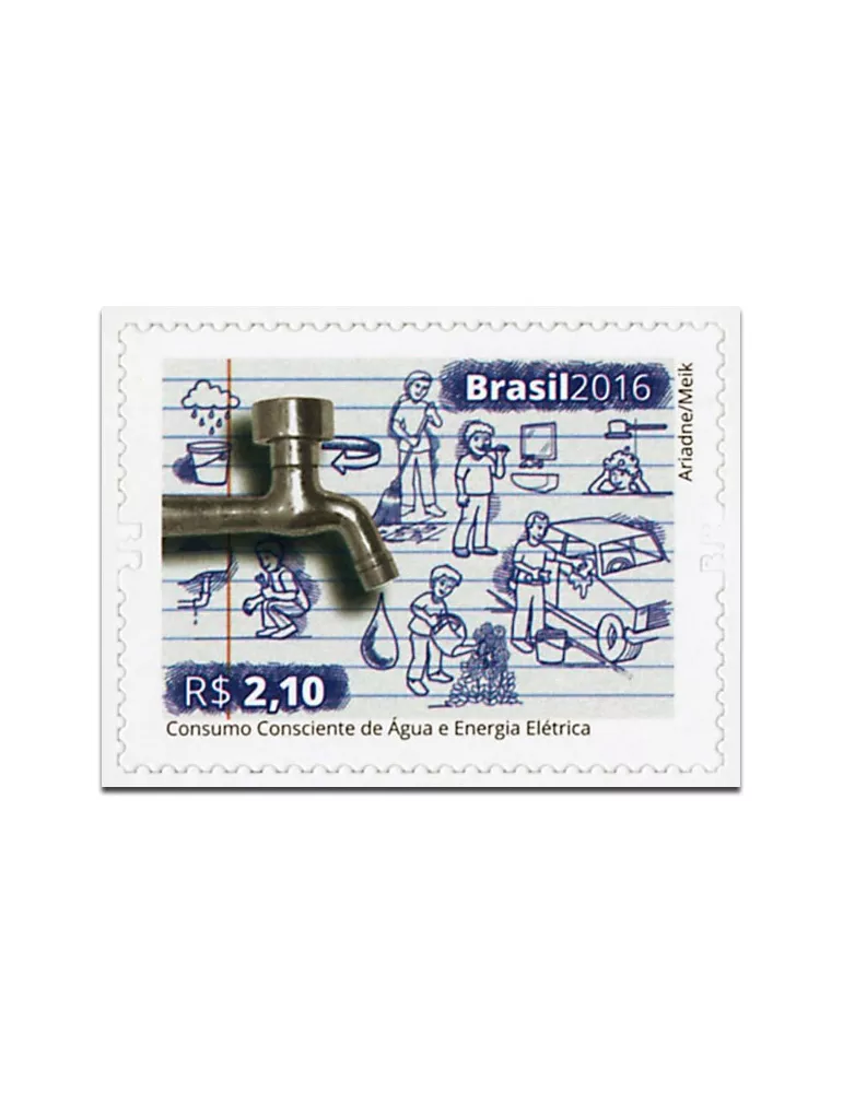 n° 3545 - Timbre BRESIL Poste