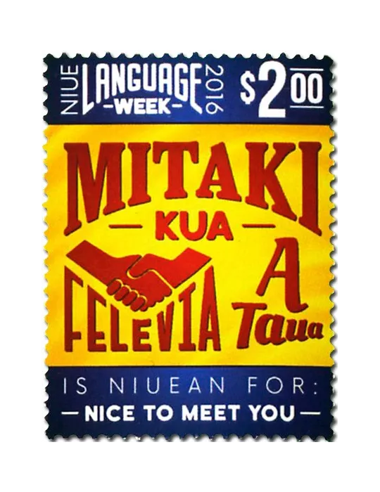 n° 1014 - Timbre NIUE Poste