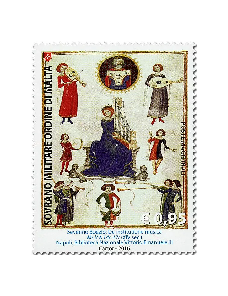 n° 1316 - Timbre ORDRE de MALTE Poste