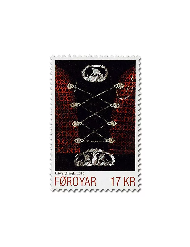 n° 869 - Timbre ILE FEROE Poste