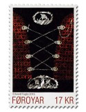 n° 869 - Timbre ILE FEROE Poste