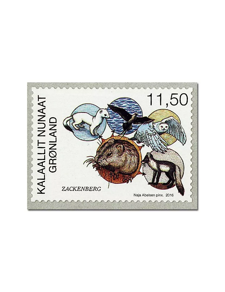 n° 710 - Timbre GROENLAND Poste