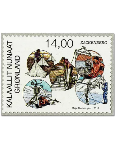 n° 710 - Timbre GROENLAND Poste 2