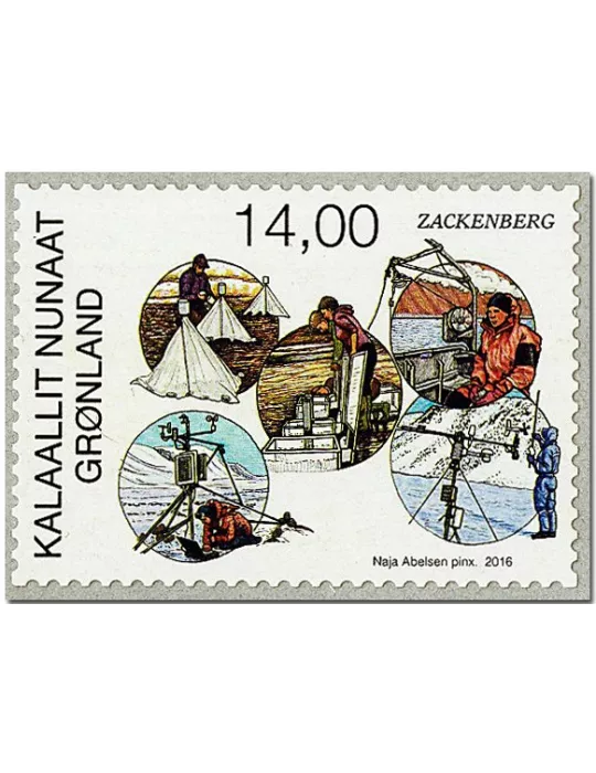 n° 710 - Timbre GROENLAND Poste