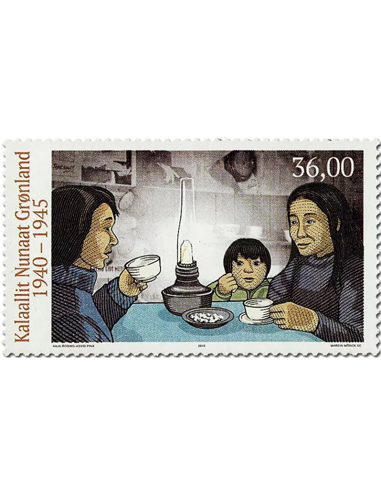 n° 712 - Timbre GROENLAND Poste