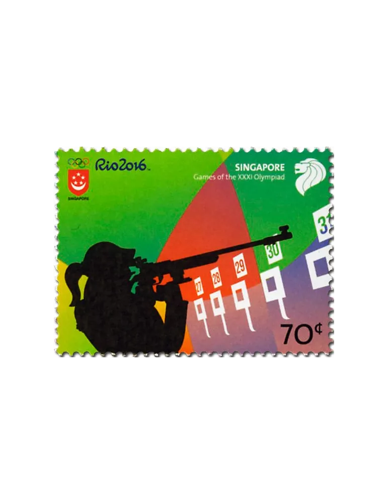 n° 2156/2159 - Timbre SINGAPOUR Poste