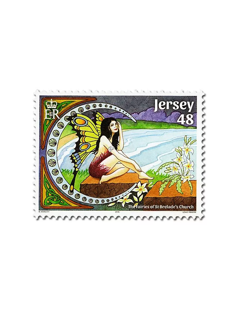 n° 2150 - Timbre JERSEY Poste
