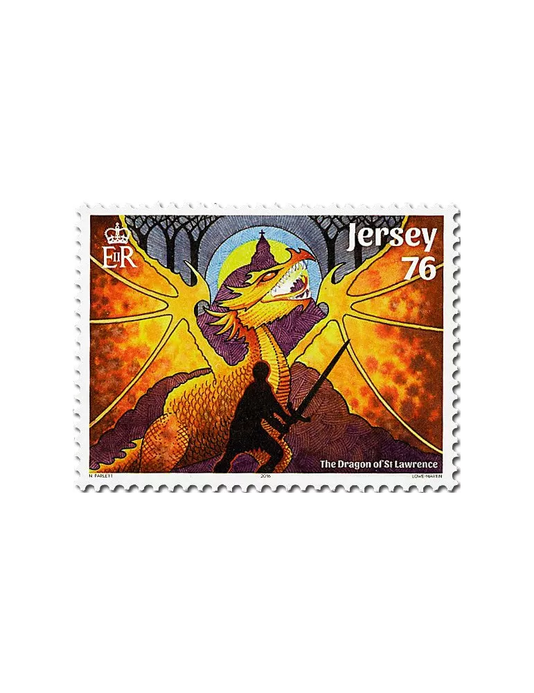 n° 2150 - Timbre JERSEY Poste