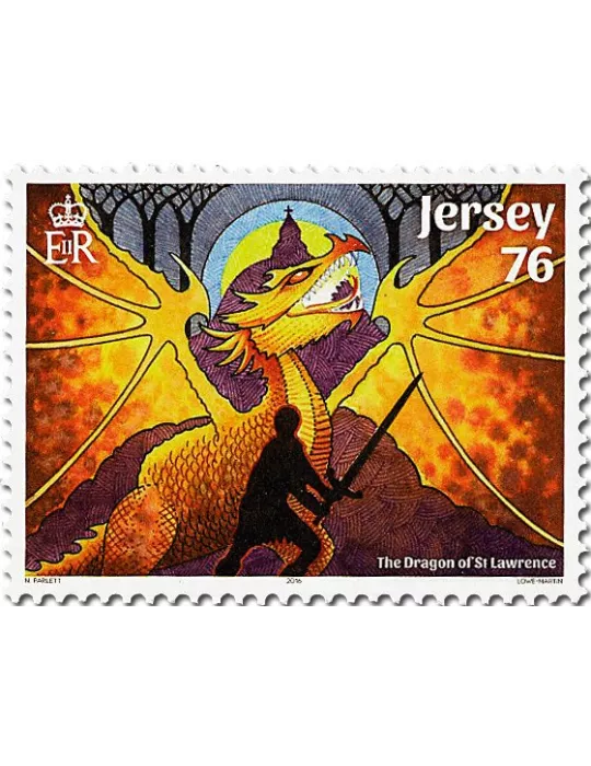 n° 2150 - Timbre JERSEY Poste