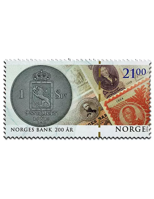 n° 1858 - Timbre NORVEGE Poste