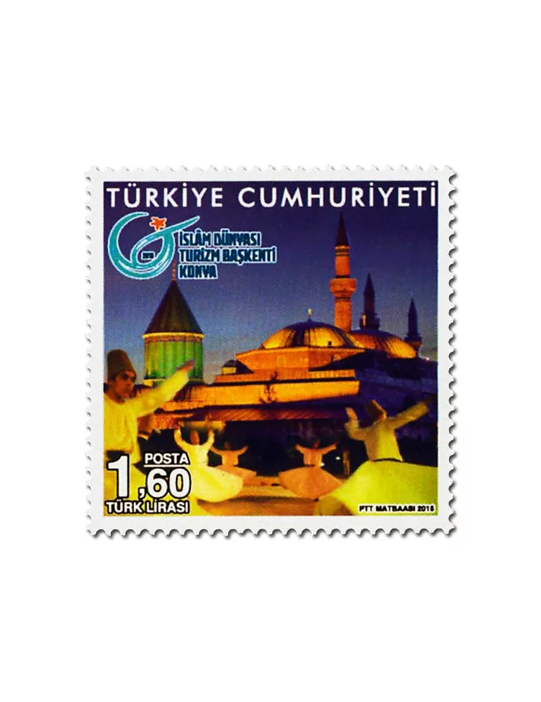 n° 3806 - Timbre TURQUIE Poste