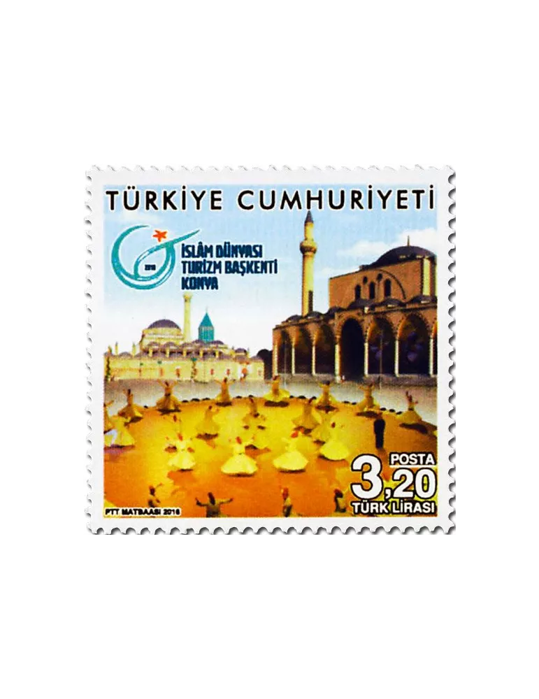n° 3806 - Timbre TURQUIE Poste