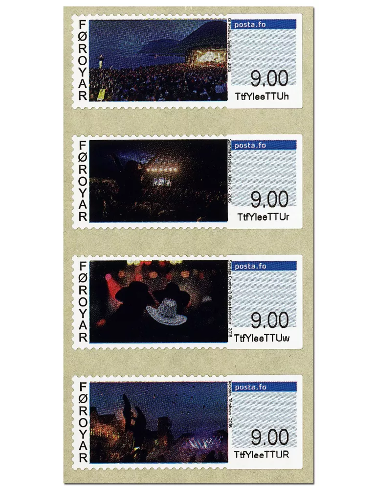 Timbres Danemark - Îles Féroé 2008 Mi 647-656 Feuille miniature (co