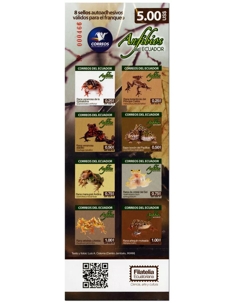 n° C2701 - Timbre EQUATEUR Carnets