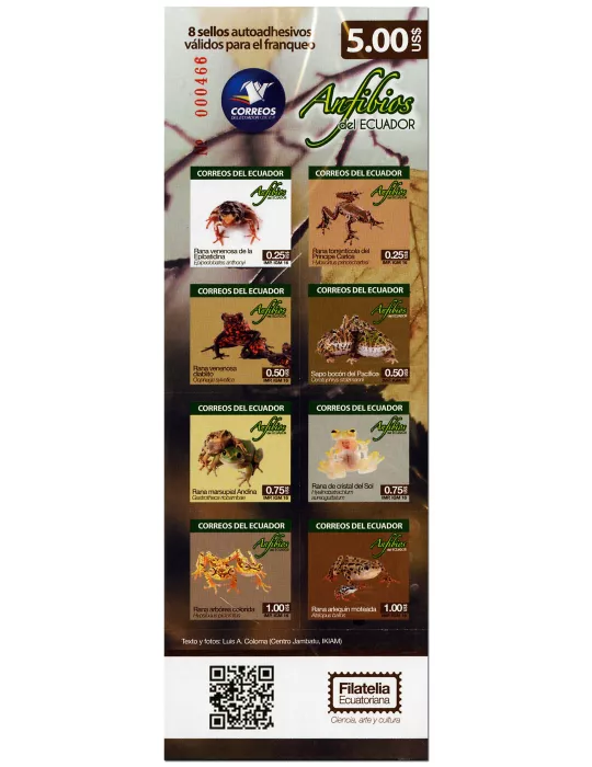 n° C2701 - Timbre EQUATEUR Carnets