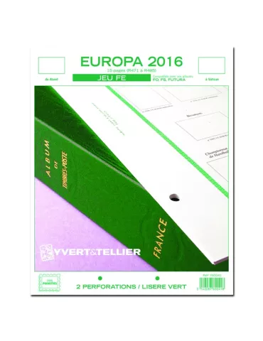 EUROPA FE : 2016 (JEUX SANS POCHETTES)