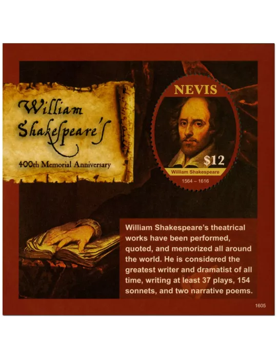 n° 375 - Timbre NEVIS Blocs et feuillets