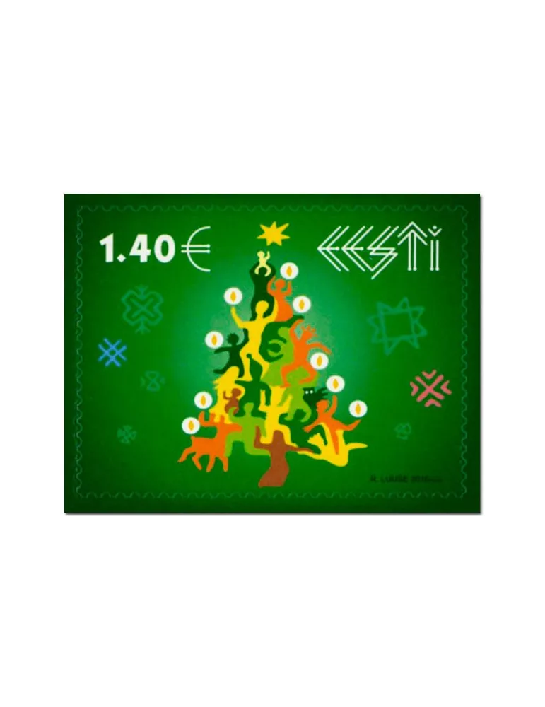 n° 810 - Timbre ESTONIE Poste