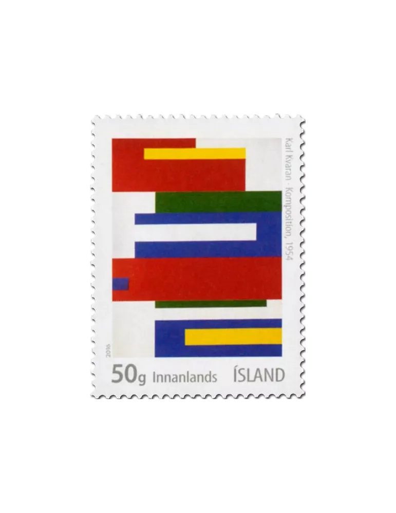 n° 1435 - Timbre ISLANDE Poste