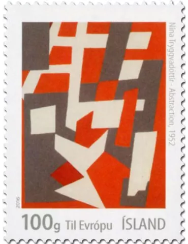 n° 1435 - Timbre ISLANDE Poste 2