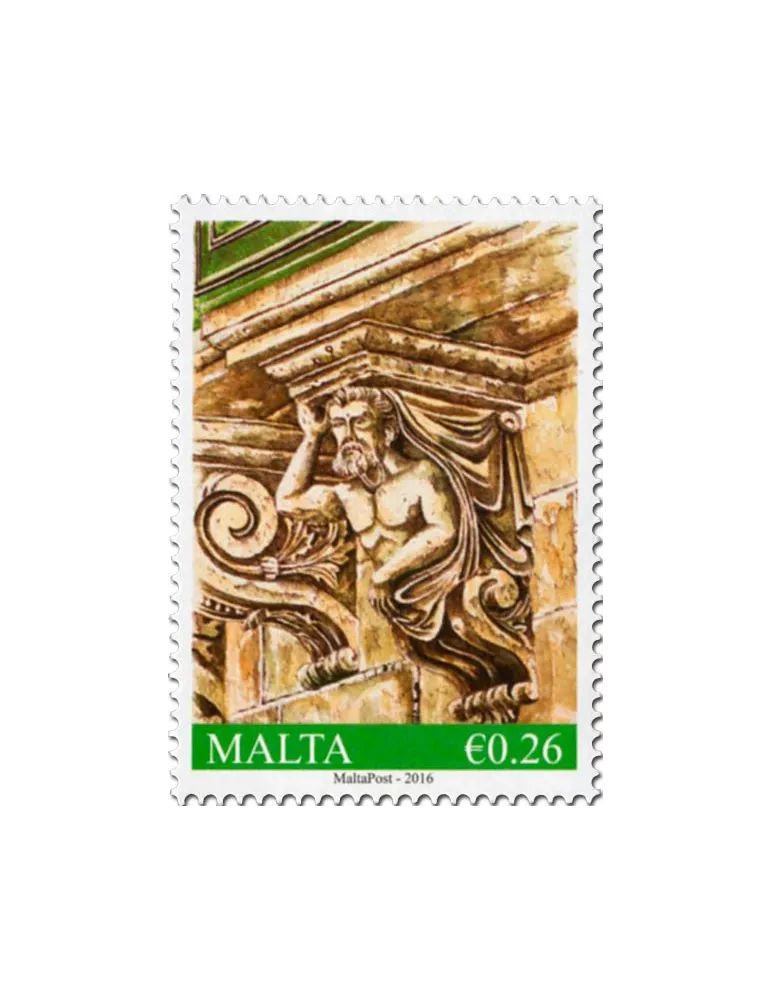 n° 1857 - Timbre MALTE Poste