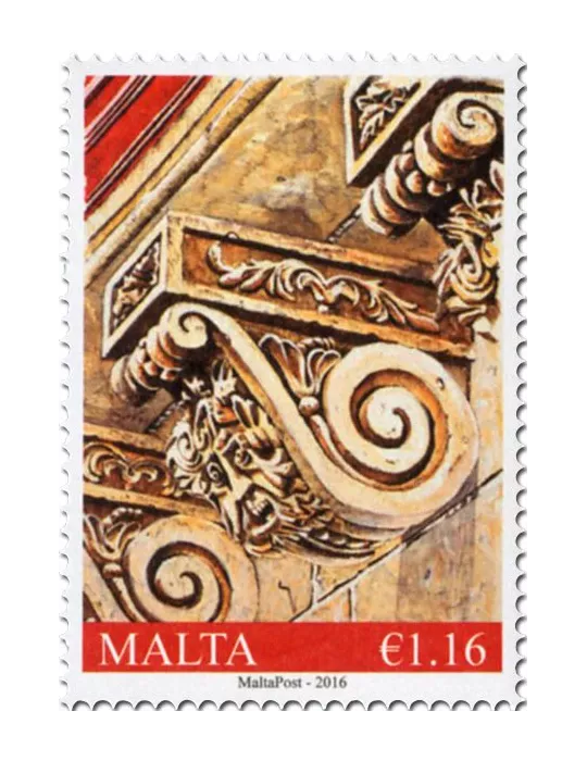 n° 1857 - Timbre MALTE Poste