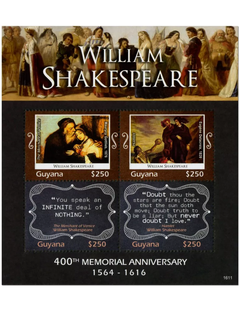 n° 6763 - Timbre GUYANA Poste