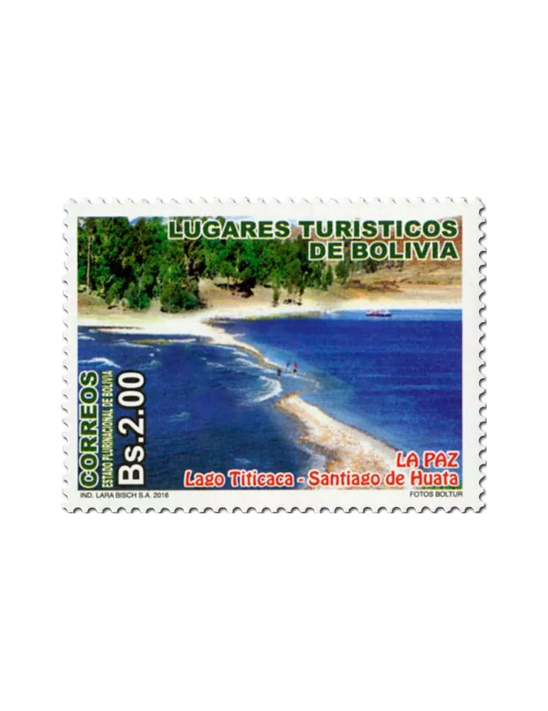 n° 1586 - Timbre BOLIVIE Poste