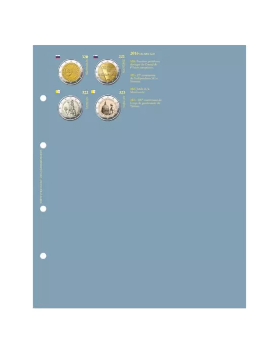 Recharges 2€ COMMÉMORATIFS (2016)