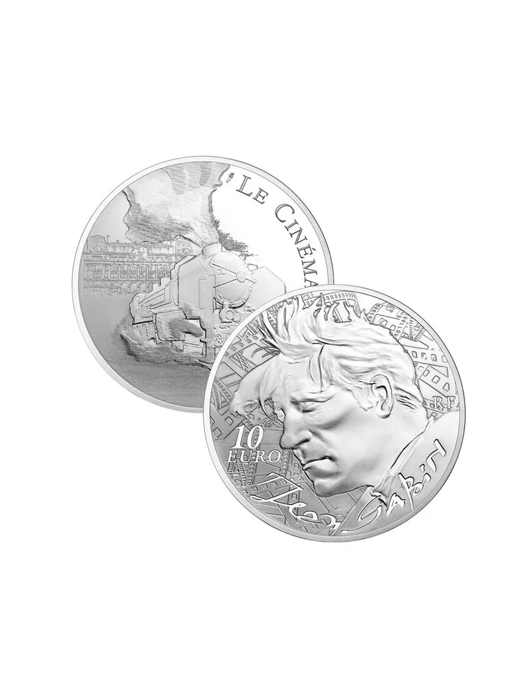 10 EUROS ARGENT - FRANCE - JEAN GABIN