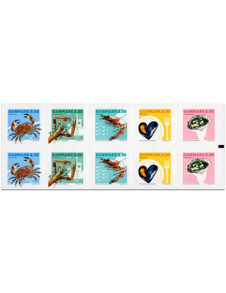 n° C1866 - Timbre DANEMARK Carnets