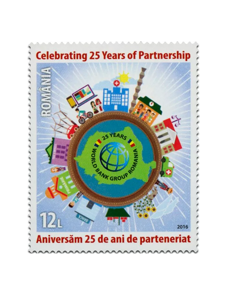 n° 6082 - Timbre ROUMANIE Poste