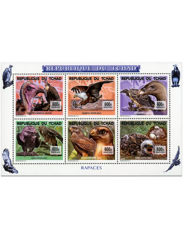 n° 1769 - Timbre TCHAD Poste