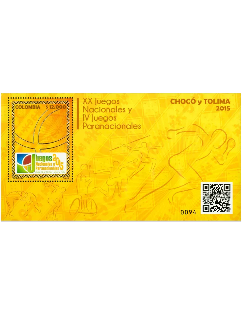 n° 79 - Timbre COLOMBIE Blocs et feuillets