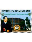 n° 1902 - Timbre DOMINICAINE Poste