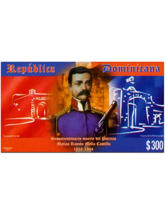 n° 68A - Timbre DOMINICAINE Blocs et feuillets