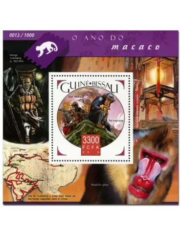 n° 1163 - Timbre GUINÉE-BISSAU Blocs et feuillets