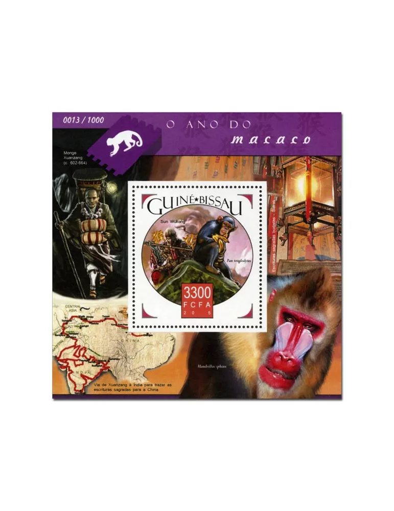 n° 1163 - Timbre GUINÉE-BISSAU Blocs et feuillets