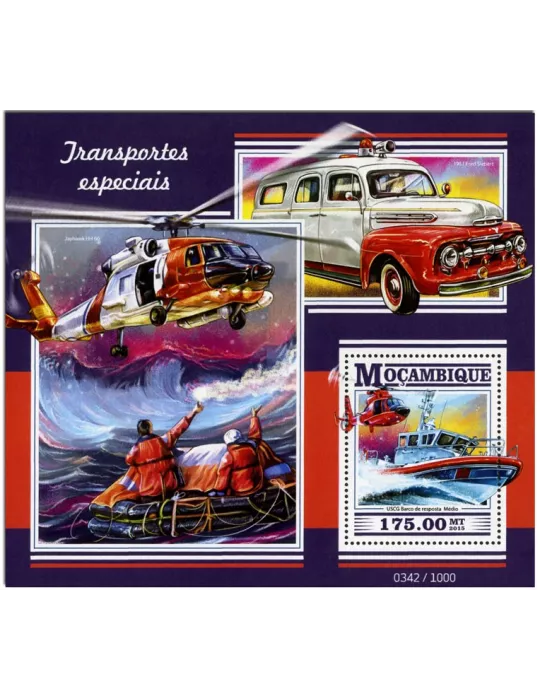 n° 1003 - Timbre MOZAMBIQUE Blocs et feuillets