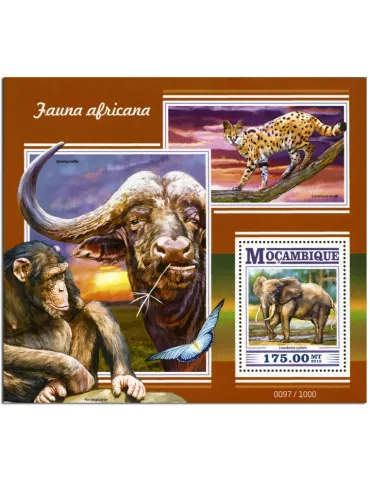 n° 979 - Timbre MOZAMBIQUE Blocs et feuillets