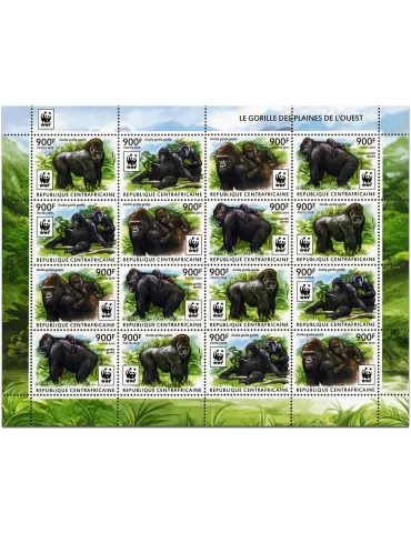 n° 3813 - Timbre CENTRAFRIQUE Poste