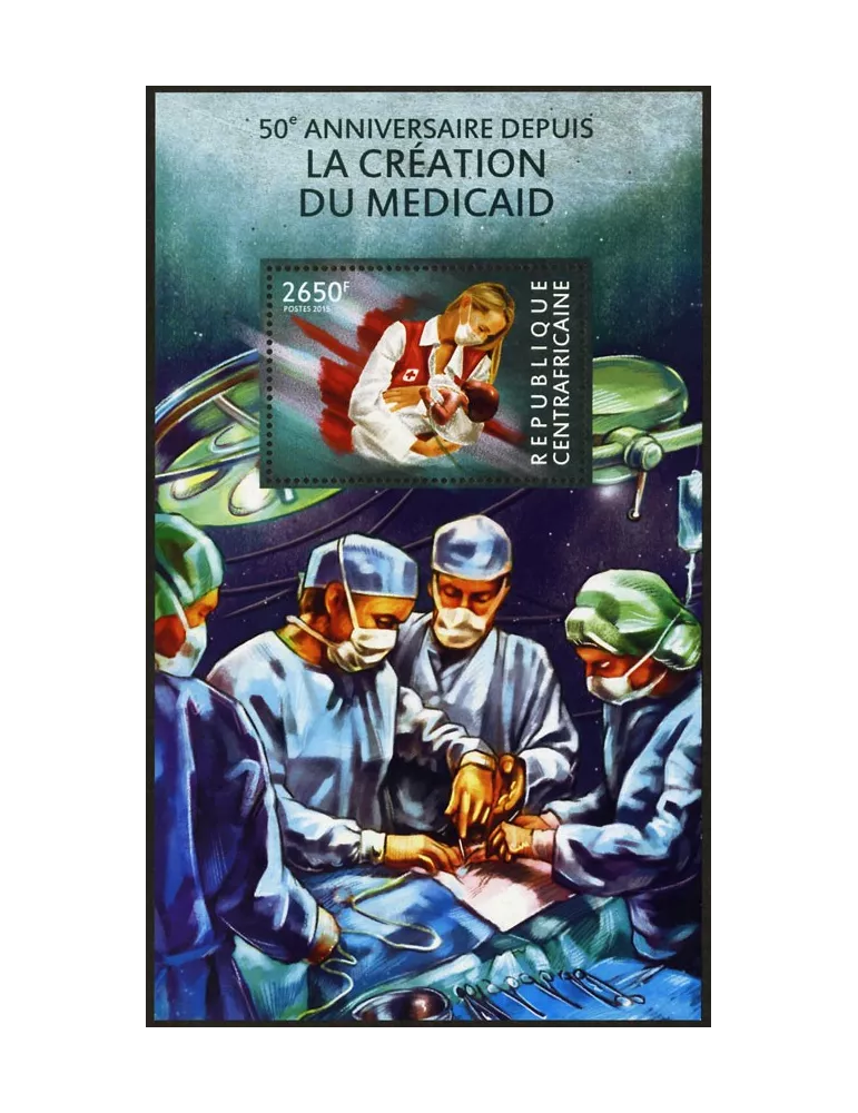 n° 785 - Timbre CENTRAFRIQUE Blocs et feuillets