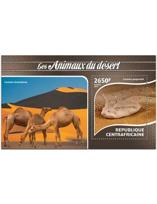 n° 804 - Timbre CENTRAFRIQUE Blocs et feuillets
