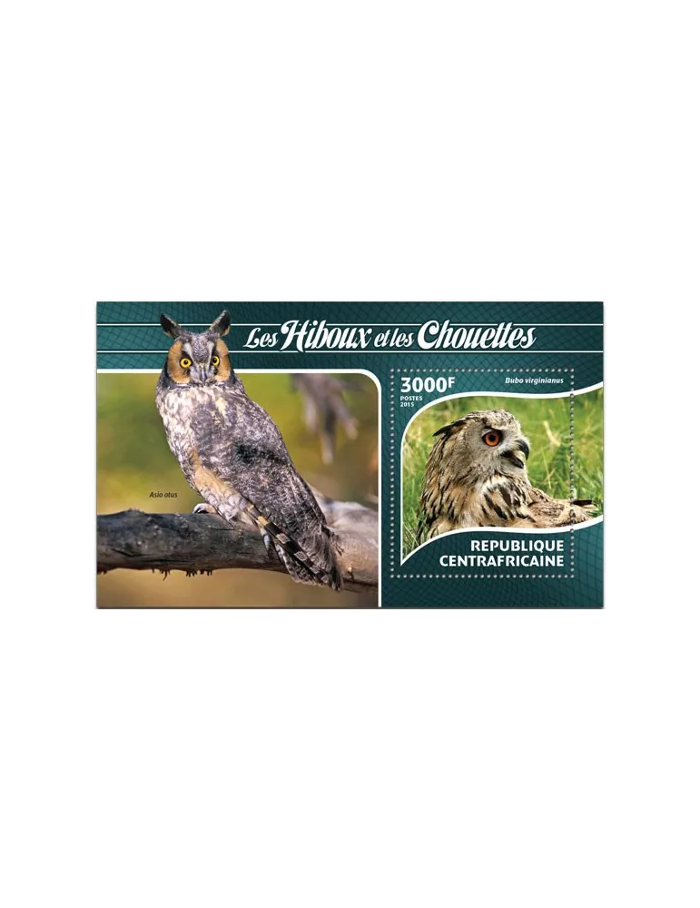 n° 807 - Timbre CENTRAFRIQUE Blocs et feuillets