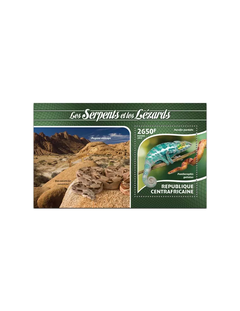 n° 816 - Timbre CENTRAFRIQUE Blocs et feuillets